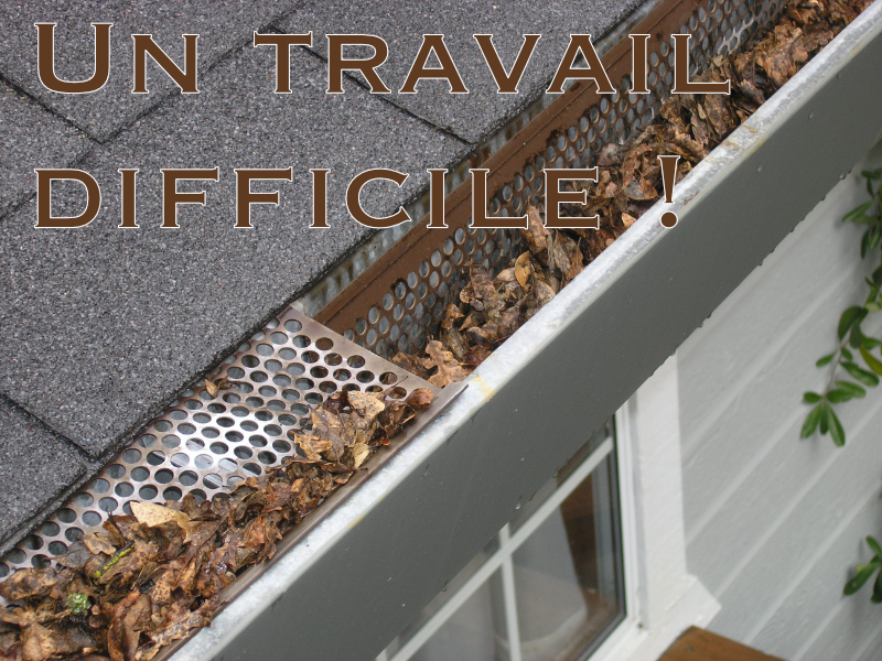 Publicit&eacute; de goutti&egrave;res